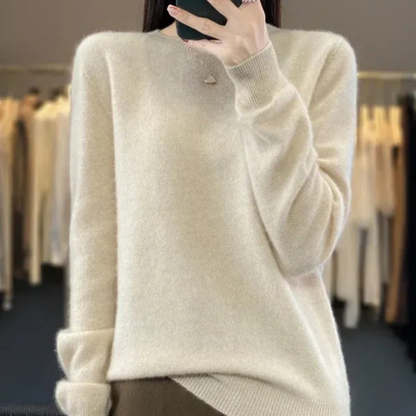 100% Merinowolle Pullover für Damen – Strickpullover für Winter