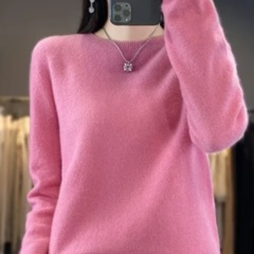 100% Merinowolle Pullover für Damen – Strickpullover für Winter