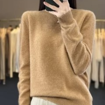 100% Merinowolle Pullover für Damen – Strickpullover für Winter