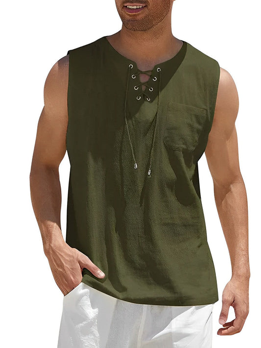 Dane – Loose Fit Mens Summer Tank Top