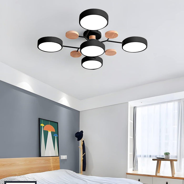 LED Lustr Moderní | Vícebodové Stropní Svítidlo