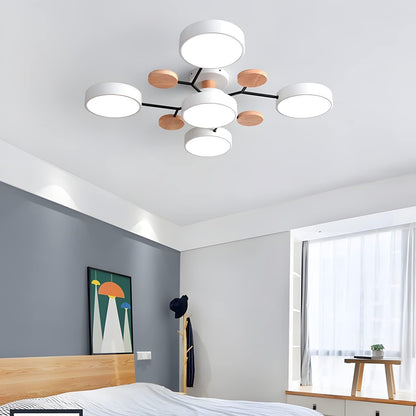 LED Lustr Moderní | Vícebodové Stropní Svítidlo