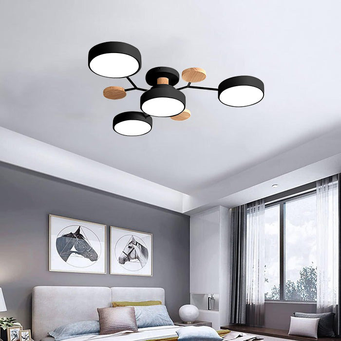 LED Lustr Moderní | Vícebodové Stropní Svítidlo