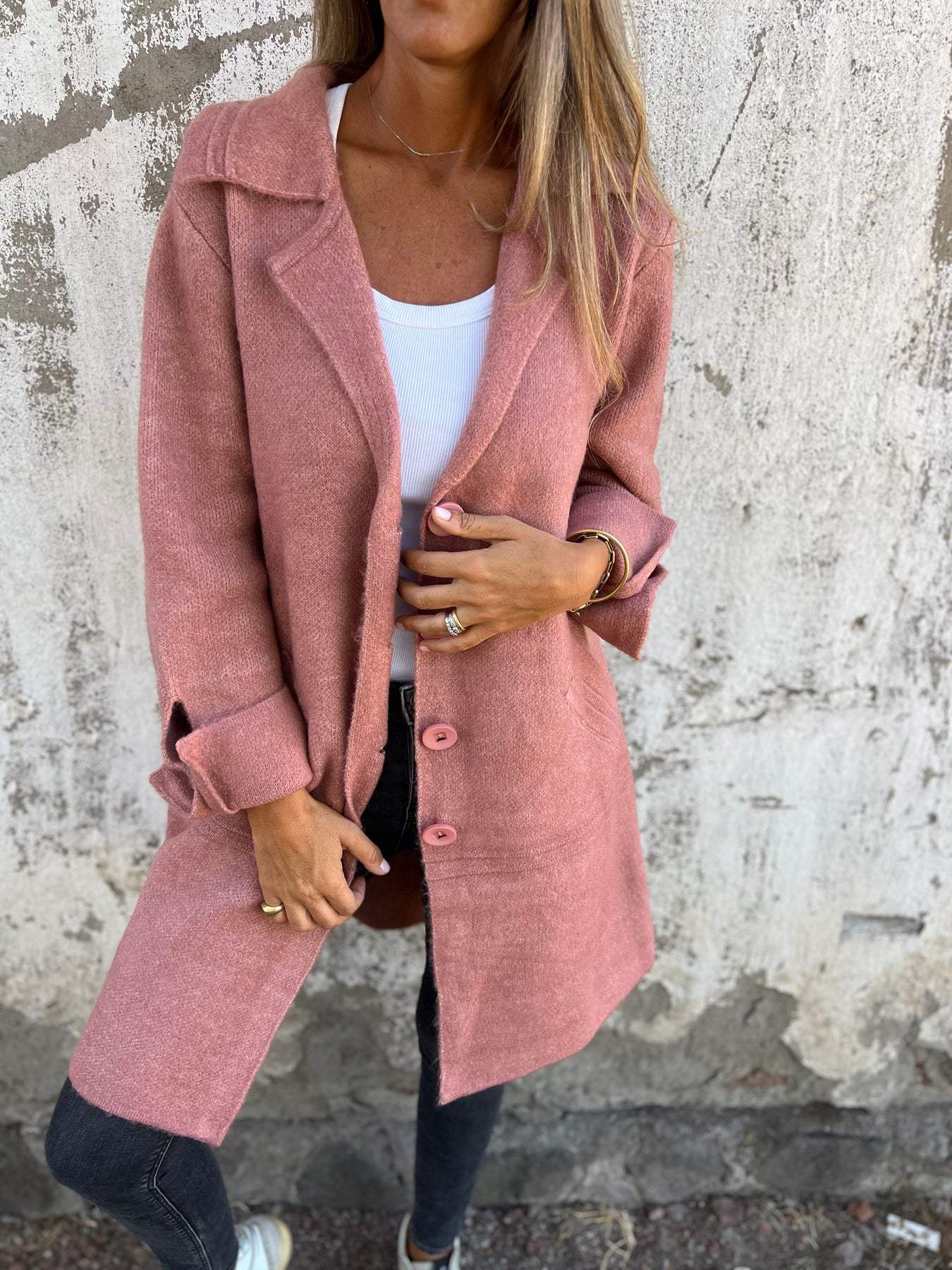 SNUGRRS Lapel Coat