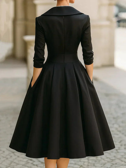 Clara | Elegant Satin Dress