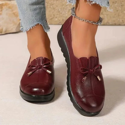 Mocassins Femme À Enfiler Semelle Souple Coupe Classique Usage Quotidien