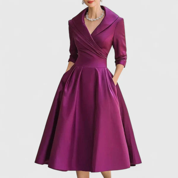 Liudmila - Vestido Midi Formal