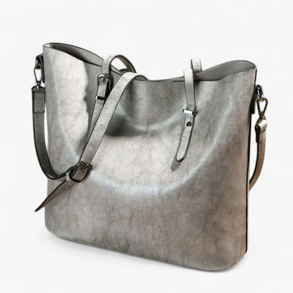 Skuldertaske Camel - Lysegrå - bags - {{ product_tags }