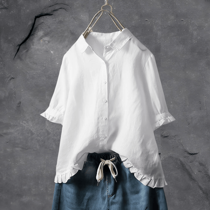 Camicia da donna in cotone – Top elegante e confortevole