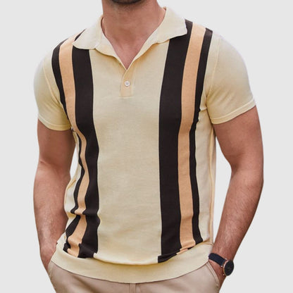 Zyviro | Diego™ | Polo Texturizado con Detalles en Contraste
