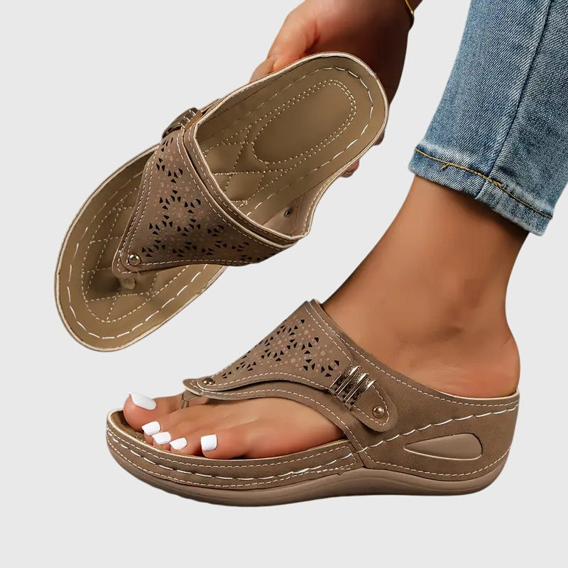 Kaylie - Orthopedic Sandals – Comfortable Support and Wedge Stability