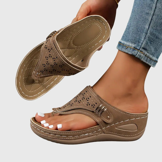 Kaylie - Orthopedic Sandals – Comfortable Support and Wedge Stability