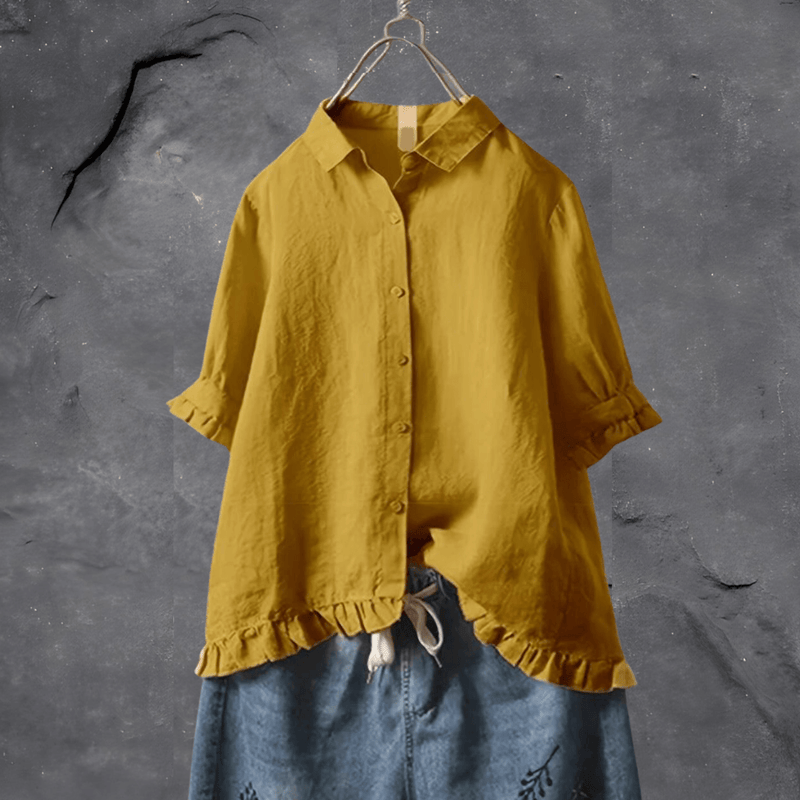 Camicia da donna in cotone – Top elegante e confortevole