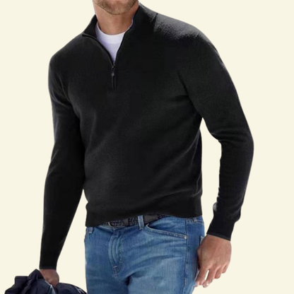 Marceau – Herrenpullover aus Wollmischung mit Klassischem Schnitt