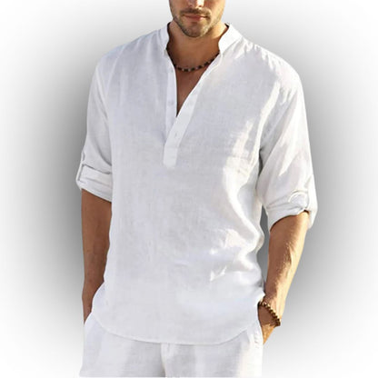 Sebastian - Elegantes Herren Leinenhemd