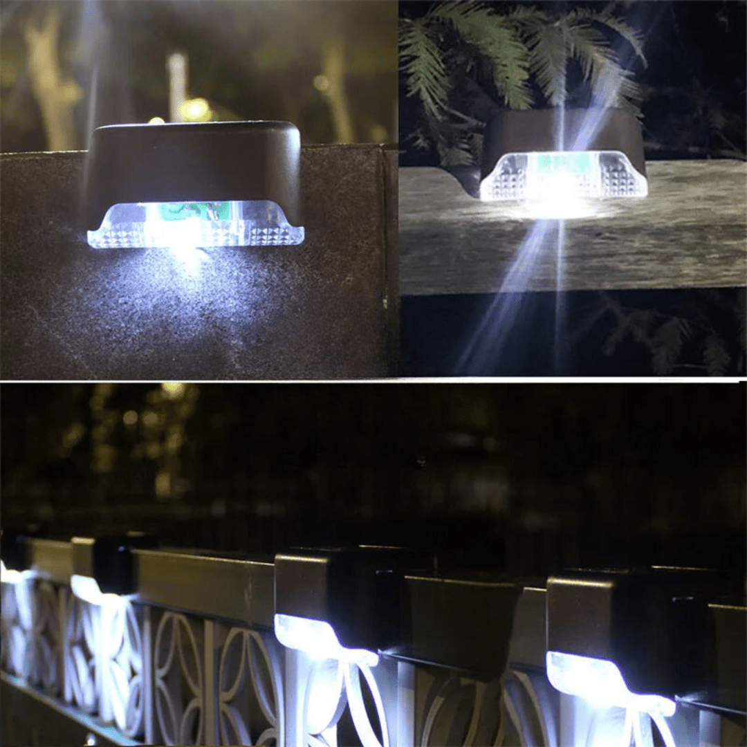 Lucari SolarStep Tuinlamp™ – Zelfklevende Solar verlichting voor Tuin & Trap