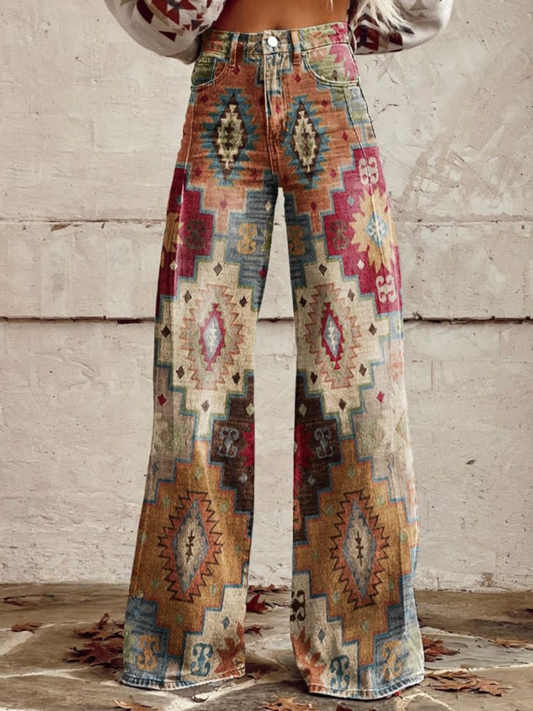 Léa - Elegantes pantalones retro