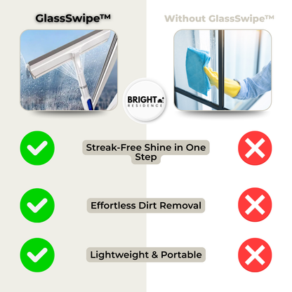 GlassSwipe™ - Streak-free shine with one swipe