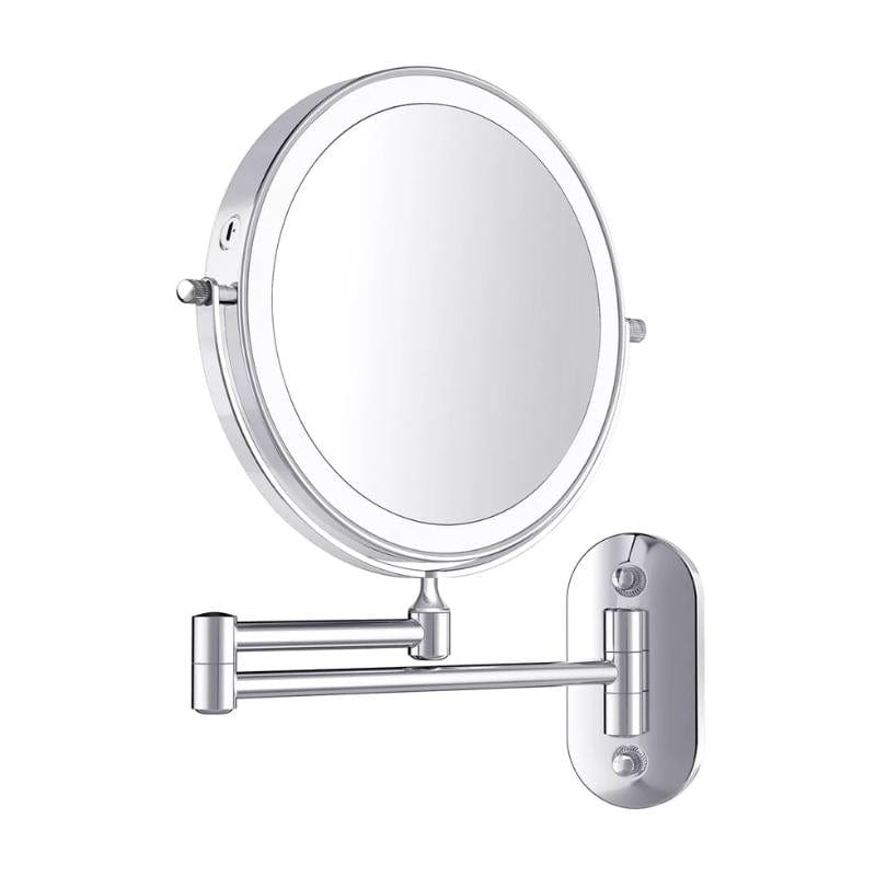 MirrorLux - Vægmonteret LED makeupspejl med justerbar