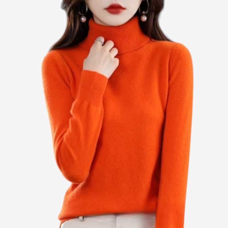 Kiara - Long sleeve sweater with turtleneck