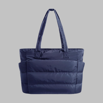 Women's Quilted Tote Bag – Spacious and Elegant Laptop Compartment