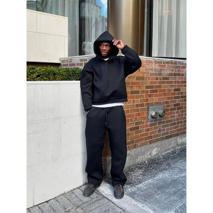 Maverick | Men Minimal Hooded sweater set