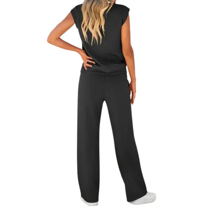 KAIYA™ + Lässiger Sommerweicher Lounge Co-Ord