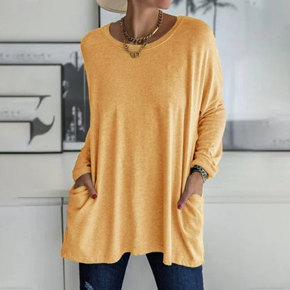 Rissa – Women’s Relaxed Fit Long Sleeve Top