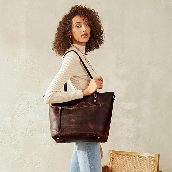 Clair™ - Vintage Tasche aus Leder