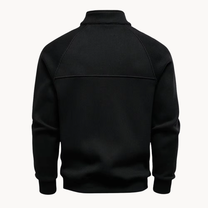 Matteo – Mens Cotton Blend Quarter Zip Jumper