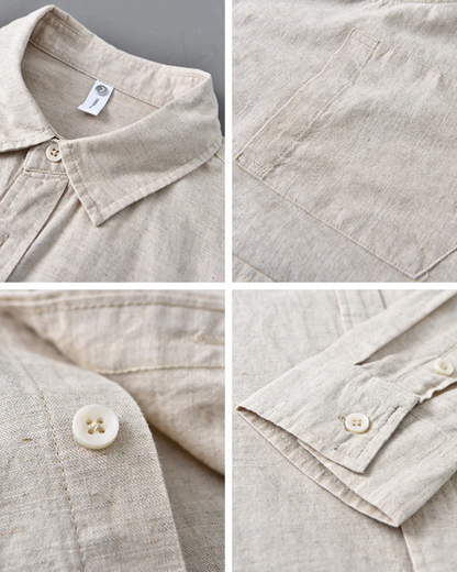 Camisa de lino Doha