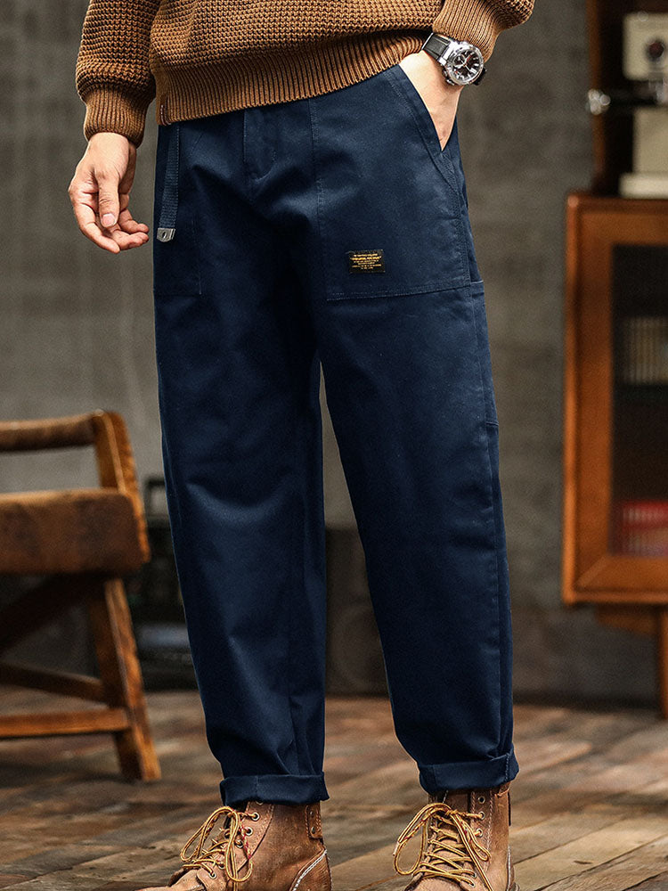 Kaj - Vintage-inspirerede casual utility-bukser