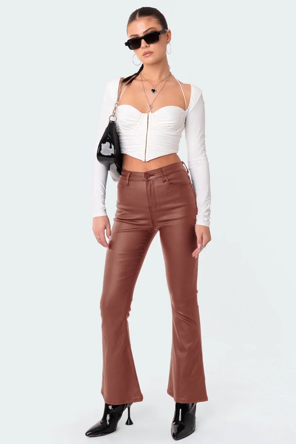 Leather Flare Pants™ (70% OFF)