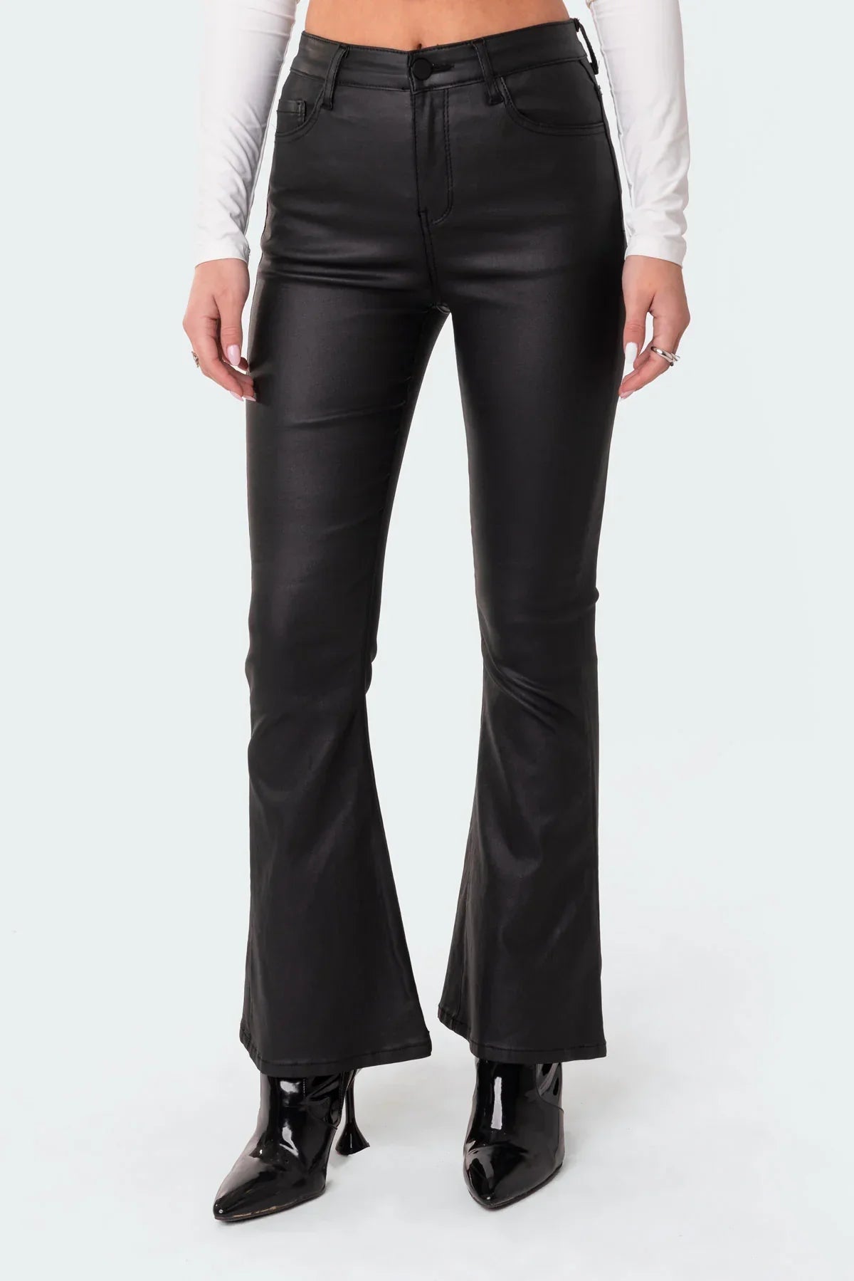 Leather Flare Pants™ (70% OFF)