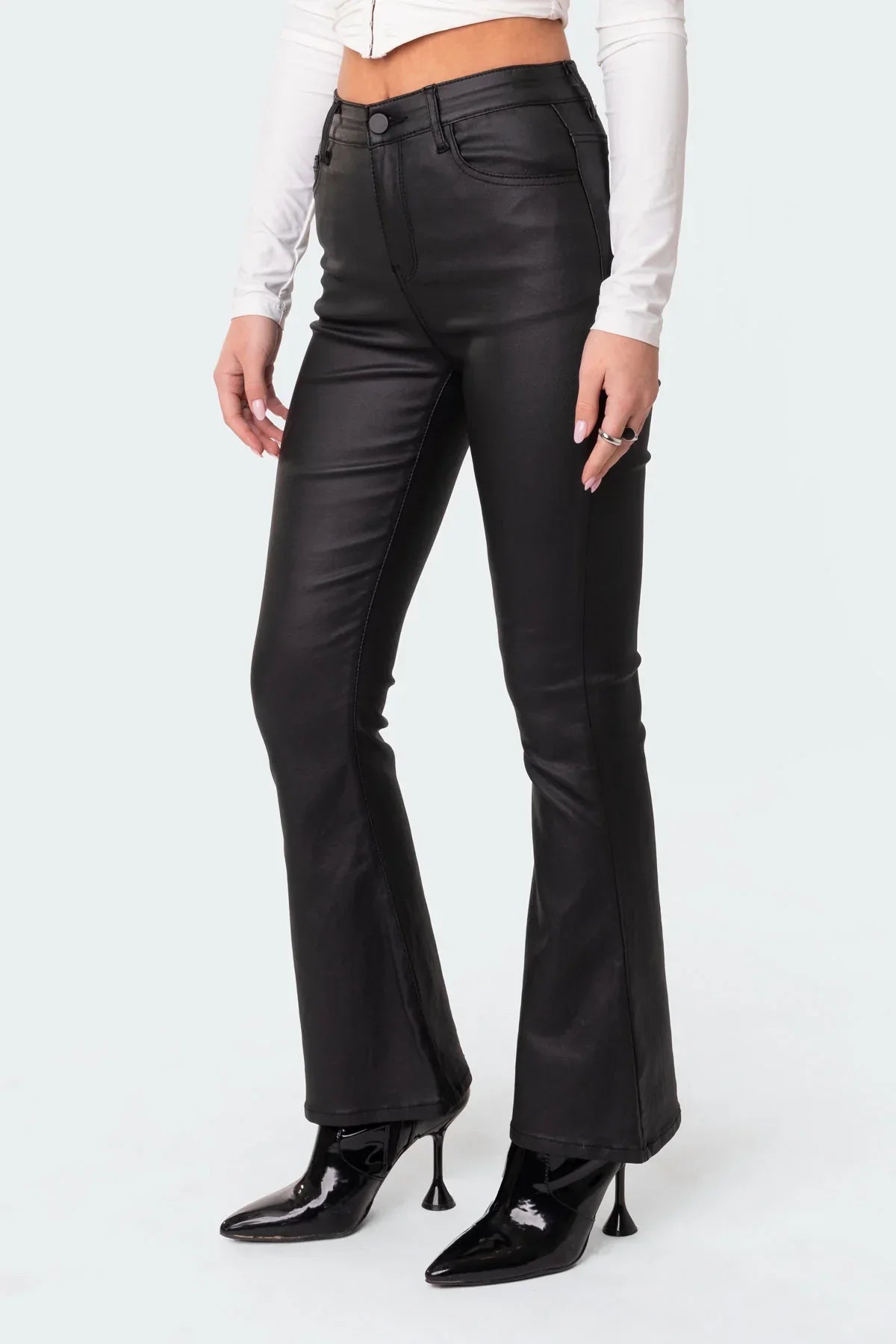 Leather Flare Pants™ (70% OFF)