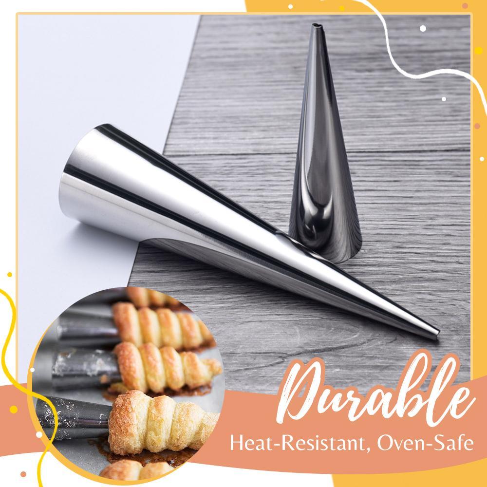 Hörnchenformen Set – Knusprige Cremerolle Zuhause backen