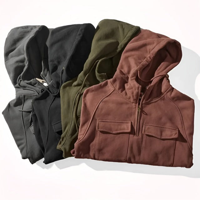 Tomáš – Pánská Mikina s Kapucí na Zip