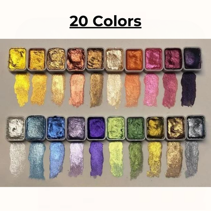 RadiantMuse™ Pearlescent Pigments — Ignite Stunning Metallic Glow That Breathes Life Into Every Creation