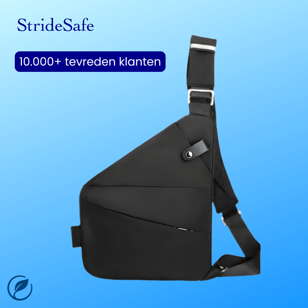 StrideSafe™ – Multifunctionele Diefstalbestendige Crossbody Tas