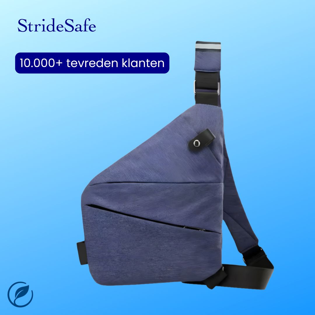 StrideSafe™ – Multifunctionele Diefstalbestendige Crossbody Tas