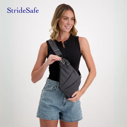 StrideSafe™ – Multifunctionele Diefstalbestendige Crossbody Tas