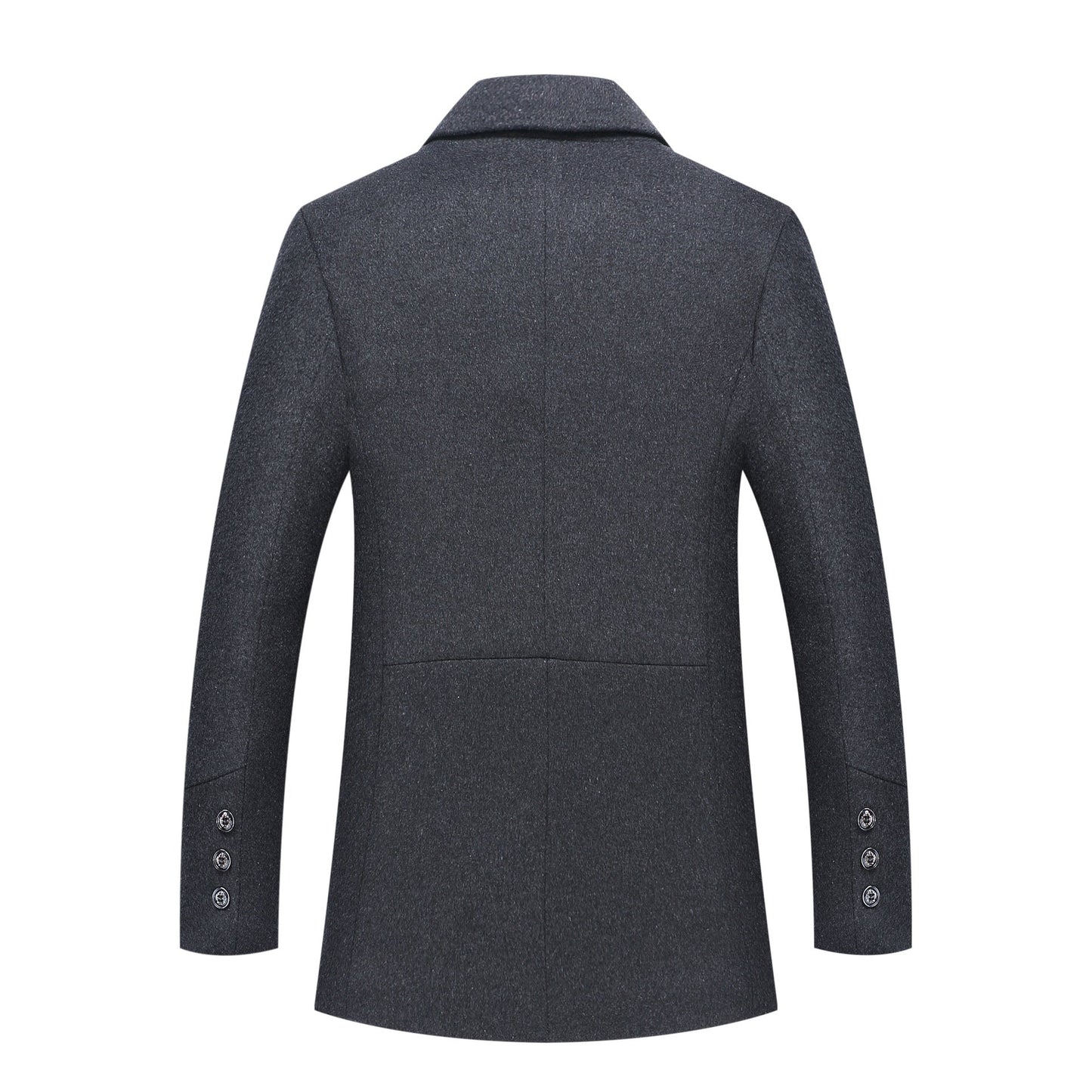 Lang herre frakke | Elegant trenchcoat til vinter og efterår