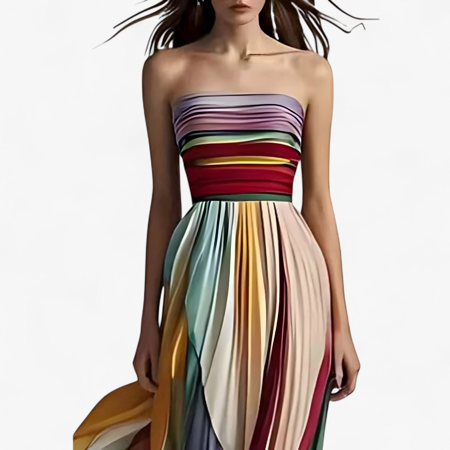 Alba langes Freizeitkleid – Premium-Komfort