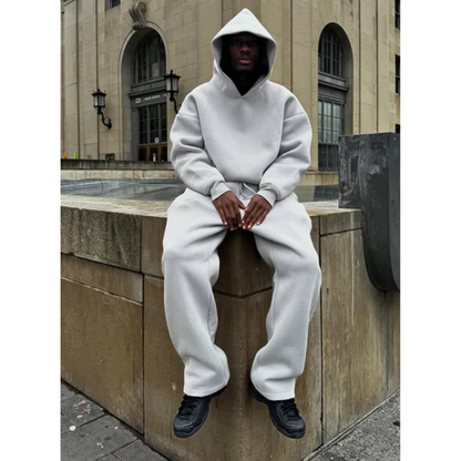 Maverick | Men Minimal Hooded sweater set
