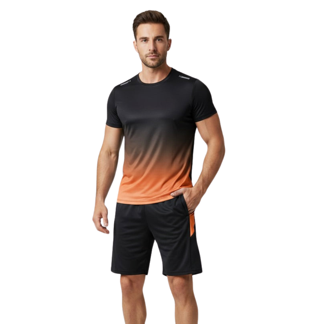 Heren Sportset  – Ademend & Sneldrogend