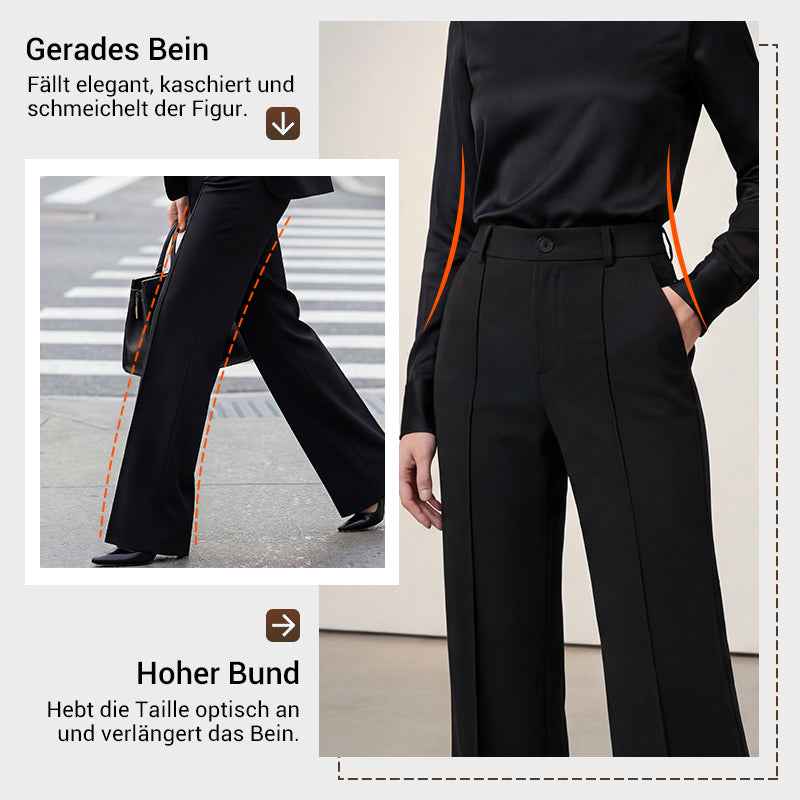 Sofia - Pantalón de vestir para mujer de cintura alta