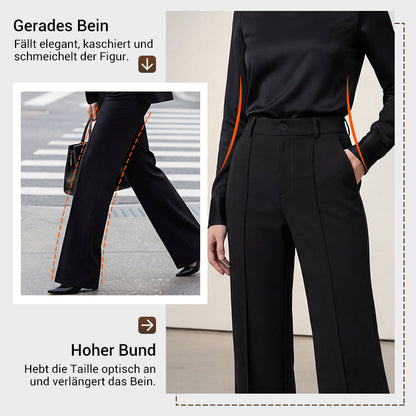 Sofia - Pantalón de vestir para mujer de cintura alta