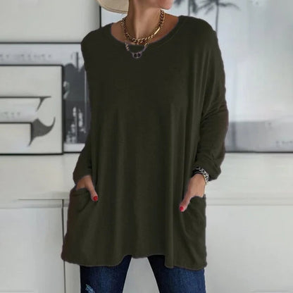 Rissa – Women’s Relaxed Fit Long Sleeve Top