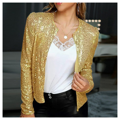 Damen-Paillettenjacke | Partykleidung