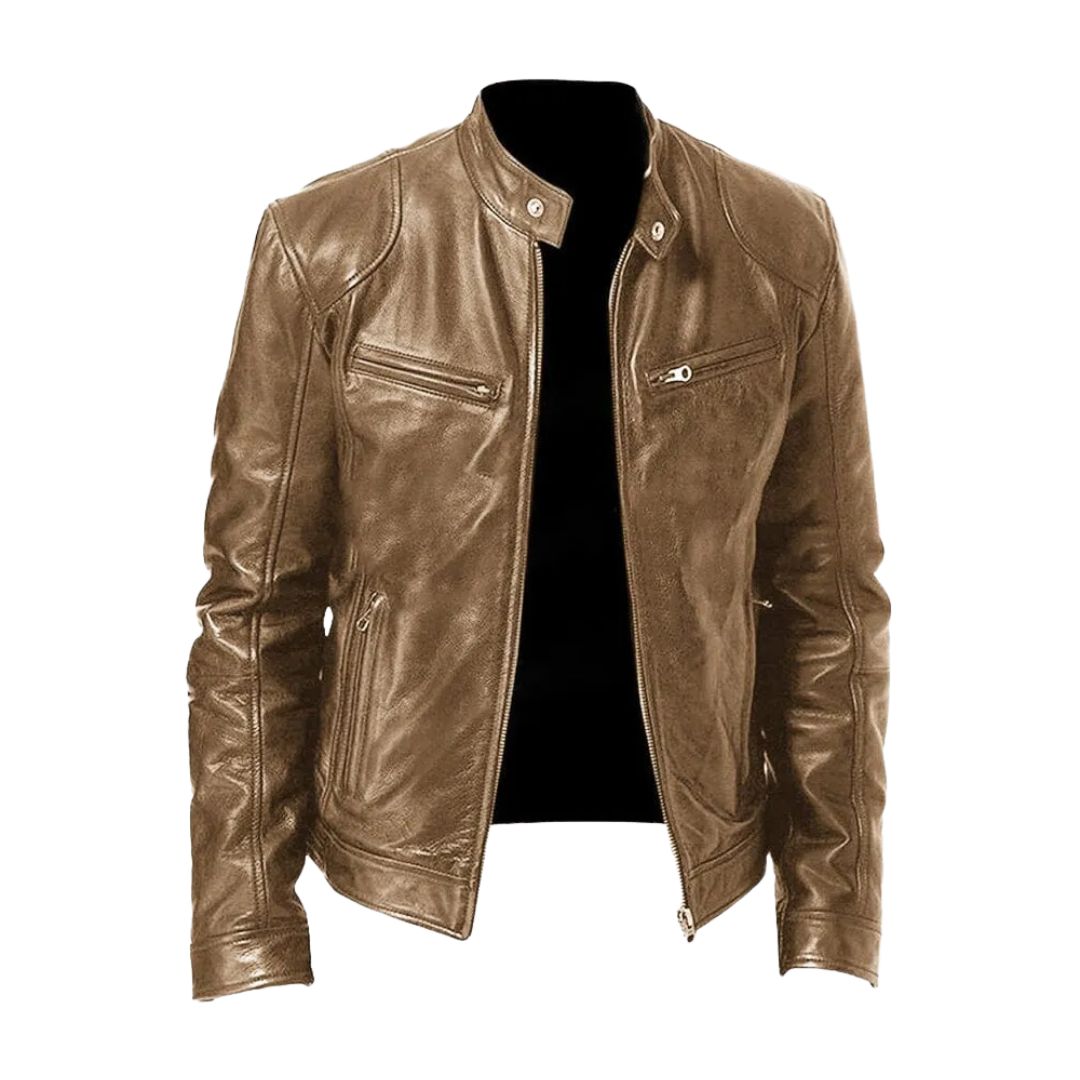 Duval Paris™ | VESTE COL MONTANT COUPE SLIM POUR HOMME